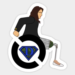 Rolling Tammy Duckworth Sticker